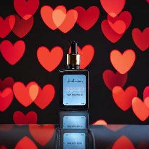 All That Glitters Natural Hair Oil (light blue)