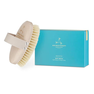 Aromatherapy Associates Revive Body Brush, Natural Dry Brush for Exfoliating Skin, Boost Circulation &amp; Lymphatic Drainage, Anti-Cellulite Body Scrub Brush, 1 Count