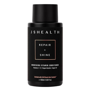 JSHealth Nourishing Conditioner - Vitamin-Enriched Deep Treatment for Dry Colored Hair - With Keratin Argan Oil and Vitamins C &amp E | Sulfate-Free Vegan 350ml