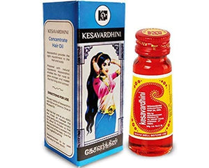 Kesavardhini Hair Oil - Grows Healthy Hair - Economy Pack 200ml (8 x 25ml)