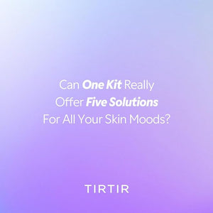 TIRTIR 5 Actives Power Serums Kit ? Korean Skin Care Set with Vitamin C Niacinamide Azelaic &amp Hyaluronic Acid Hydrating Serum Radiance Boost Nourishment Travel Essentials Skincare Gift