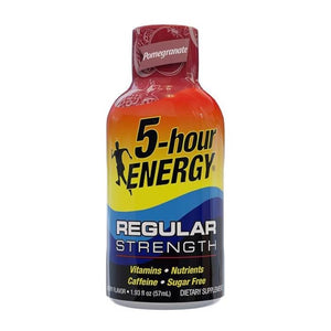5-hour ENERGY Shot Regular Strength Pomegranate 1.93 Ounce 12 Count
