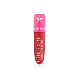 Jeffree Star Cosmetics Velour Liquid Lipstick, 0.19 fl oz, Long-lasting Matte Finish (Redrum)