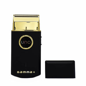 GAMMA+ Uno Mini-Sized Travel Cordless Mens Single Foil Shaver Micro-USB Rechargeable for Shorter Facial Stubble