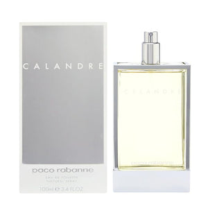 Paco Rabanne Calandre Fragrance For Women - Classic Strong Unique Scent - Notes Of Bergamot Jasmine And Amber - Sparkling And Subtle - Suitable For Formal And Casual Events - Edt Spray - 3.4 Oz
