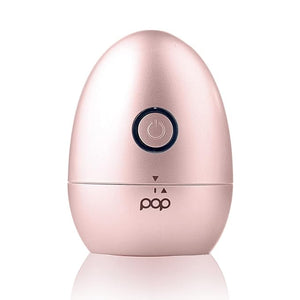 Pop Sonic Moon Shaver (Rose Gold) - Face &amp Body Shavers for Men &amp Women - 3 Floating Rotary Heads w/Removable Cap - Long Lasting Lithium-ion Battery Portable Electric Hair Removal