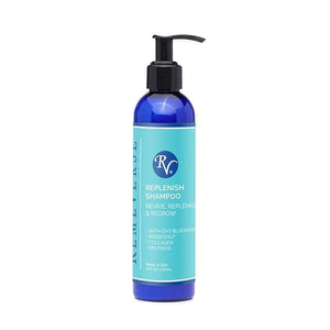 RemeVerse Replenishing Shampoo - Cleanses Scalp &amp Fortifies Follicle Strand with Redensyl Infused with Biotin for Thinning Hair and Protein for Smooth Follicle Strand - Citrus Scent Shampoo 8 Fl