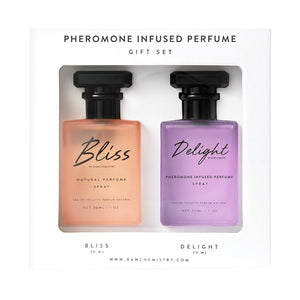 RawChemistry Bliss and Delight - A Pheromone Infused Perfume Gift Set