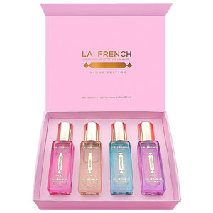 La Frenche Perfume Gift Set for Women 4X20ml - with Mood Swing Euphoria Happiness Invoke - Luxury Perfume Set - Spicy Fresh Long Lasting Fragrance