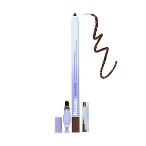Kosas Hotliner Retractable Lip Liner Pencil with Built-In Brush &amp; Sharpener - Easy Contouring, Hydrating, Long-Lasting - Pigmented Creamy Texture for Plumping Lips- Hyaluronic Acid &amp; Konjac -