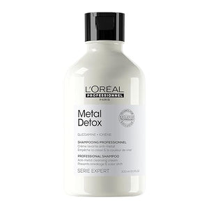 L'Or?al Professionnel Paris Metal Detox Shampoo - Sulfate-Free Anti-Breakage Shampoo For Damaged or Color-Treated Hair Detoxifies Prevents Damage &amp Prolongs Hair Color