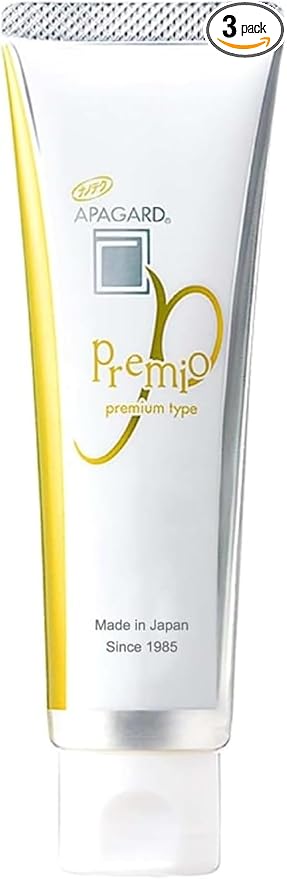 Apagard Premio Toothpaste 105g / 3.7 oz | Nano Hydroxyapatite High Blending, Brightening Toothpaste (Set of 3) 3-Pack 2023 Version