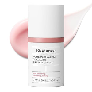 BIODANCE Pore Perfecting Collagen Peptide Cream Hydrating Plumping Pore Care Firming Facial Moisturizer Korean Skincare Stocking stuffers for teen girls | 1.69 fl.oz 50ml