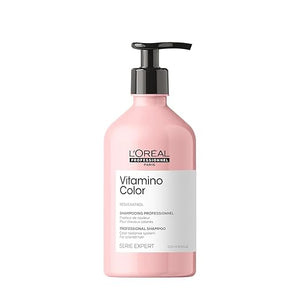 L'Oreal Professionnel Paris Vitamino Color Shampoo - Protects &amp Preserves Hair Color Prevents Damage Adds Vibrancy &amp Enhances Shine