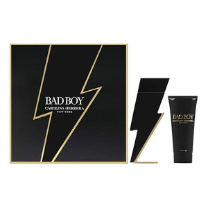 Bad Boy by Carolina Herrera for Men 2 Piece Set Includes: 3.4 oz Eau de Toilette Spray + 3.4 oz Shower Gel