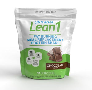 Lean1 Chocolate Meal Replacement Protein Shake 37 Servings in a 5lb Bag