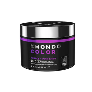 XMONDO Color Pink + Red Shade Shift Mask ? Semi-Permanent Dye with Bond Booster &amp; Hyaluronic Acid, 8 oz