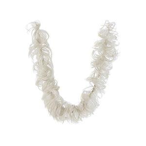 Hair Accessories Messy Bun Ponytail Hair Extensions 80cm Long with Elastic Rubber Band Synthetic Fluffy Wrap Wig Women Hair Bun Hair Pieces For Women(Gray)