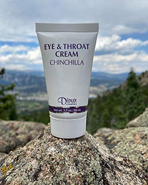 Dinur Cosmetics Chinchilla Eye &amp Throat Cream Reduces Fine Lines Wrinkles Puffy Eyes &amp Under Eye Dark Circles Penetrates Delicate Skin for Men &amp Women 1.7 oz. 50 ml