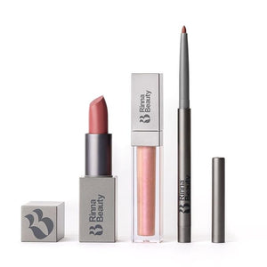 Rinna Beauty Lip Kit - Rodeo Drive - All in One Perfect Rose Lip Color - Includes Lipstick, Lip Gloss, and Lip Liner - Vegan Formula, Long-lasting, Anti-Aging, Moisturizing, Cruelty-Free - 1 each