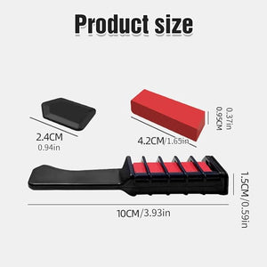 12 Colors Festive Fun Hair Chalk Combs, 2026 New Temporary Glitter Hair Colors Hair Chalk Combs, Washable DIY Hair Color Dye for Birthday Christmas Party Gifts for Teenage Girls Kids (8 Colors)