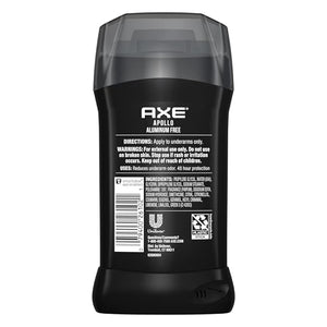 Axe Fresh Deodorant Stick Apollo 3 oz (Pack of 10)
