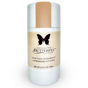 Enchanted Butterfly Tinted Antiperspirant Deodorant Stick- Light Tone For Woman, Matches Light Skin Tones For a Natural Look! Fresh Scent, For all Day Protection 2.5oz 1 count Original