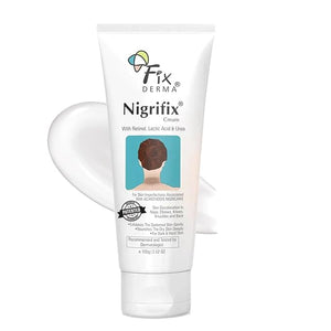 FIXDERMA Nigrifix Cream for Acanthosis Nigricans with Lactic Acid | Dermatologist Tested Retinol Cream | Useful for Dark Body Parts like Neck Ankles Armpits &amp Elbows ?3.52 FlOz