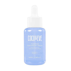 Coco &amp; Eve Boost Therapy Tripeptide Hair Density Serum. For Thicker, Fuller Hair. Anti-Hair Loss &amp; Shedding, Lightweight Scalp Treatment with Biotin &amp; Caffeine for Volume &amp; Restoration