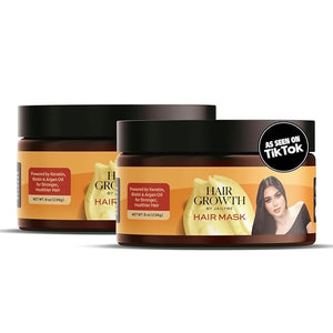 Hair Growth Repair Mask by Jailyne Ojeda ? Protein-Enriched Deep Conditioning Treatment ? Strengthens Restores &amp Nourishes Damaged Hair ? Sulfate-Free &amp Paraben-Free ? Made in USA