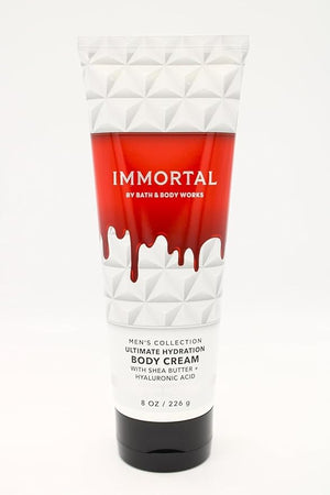 Bath &amp Body Works Immortal Men's 3-in-1 Hair Face &amp Body Wash and Body Cream 2 Piece Set
