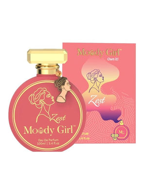 Generic MOodyes Girl Zest Luxury Women Perfume I Musk Fragrance with Fruity &amp Gardenia Notes I Premium Long Lasting Perfume | Women &amp Girls I Eau De Parfum - 100ml