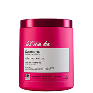 Let Me Be Supreme Ultra Mask BTX ? 1000g / 33.8 oz ? Deep Hair Repair and Hydration for Damaged or Chemically Treated Hair ? Keratin Protein Treatment for Softness, Shine &amp; Frizz Control