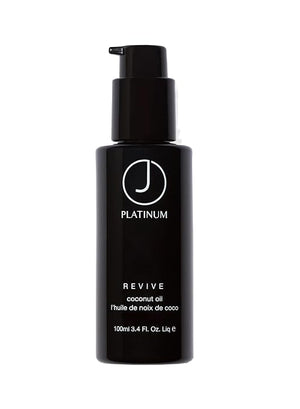 J Beverly Hills Platinum Revive Hair Oil with Argan Oil for Heat Protection (0.33 Oz 3.4 Oz 8 Oz)