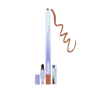 Kosas Hotliner Retractable Lip Liner Pencil with Built-In Brush &amp; Sharpener - Easy Contouring, Hydrating, Long-Lasting - Pigmented Creamy Texture for Plumping Lips - Hyaluronic Acid &amp; Konjac -