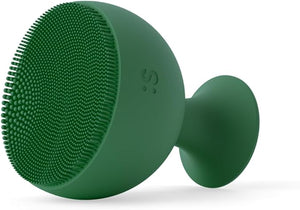 Palm Face Clean Pro? - Electric Face Scrubber for Acne - IPX7 Waterproof and Rechargeable Silicon Face Exfoliator with Slip-Free Grip 3 Speed Setting - Free from phthalates - Forest