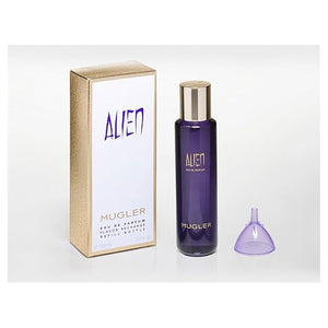 Mugler Alien - Eau de Parfum - Women's Perfume - Floral &amp; Woody - With Jasmine, Wood, and Amber - Long Lasting Fragrance