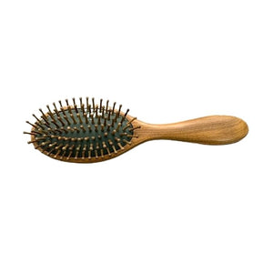 Retro Wood Massage Hairbrush Women Hair Brushes Air Cushion Hair Combs Scalp Massagers Hair Combs 8.3Inch