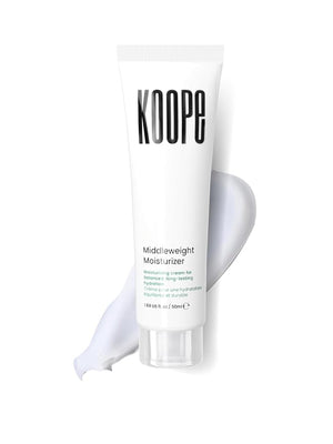 Koope Middleweight Face Cream, Moisturizer For All Skin Types, Balanced Hydration with Hyaluronic Acid, Baobab Oil, Anti-Pollution Shield, Free of Parabens, Sulphates &amp; Fragrances, Vegan, 1.69 FL