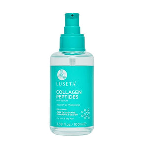 Luseta Collagen Peptides Hair Oil Strenghten and Moisturize for Thin &amp Dry Hair Promote ThicknessReduce Breakage and Restore Damaged Hair 3.38oz