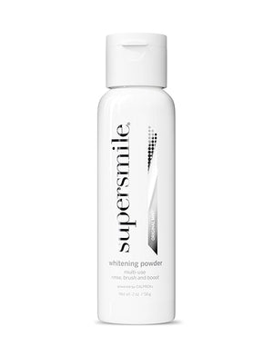 Supersmile Triple-Use Whitening Powder 2 oz ? Rinse Brush &amp Boost for Clinically Proven Whiter Teeth