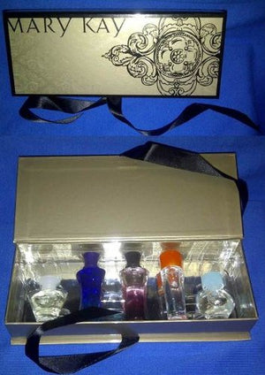 Mary Kay set of 5 miniature fragrances - Journey Belara Bella Belara Velocity Thinking of You