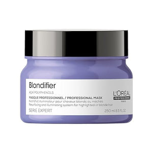 L'Or?al Professionnel Paris Blondifier Mask - Nourishing &amp Smoothing Treatment For Blonde or Bleached Hair Enhances Shine &amp Fights Brass For All Hair Types