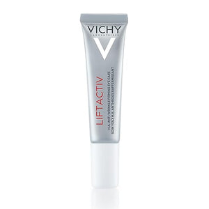 Vichy LiftActiv Supreme Anti Wrinkle Eye Cream, Firming Eye Cream with Caffeine for Dark Circles &amp; Puffiness, Ophthalmologist Tested, 0.51 Fl Oz (Pack of 1)