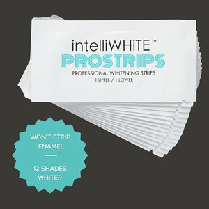 Prostrips - 12 Shades Whiter Teeth - 56 Enamel Safe REMINERALIZING Gentle Strips ? 97% Had No Sensitivity - Bonus Size