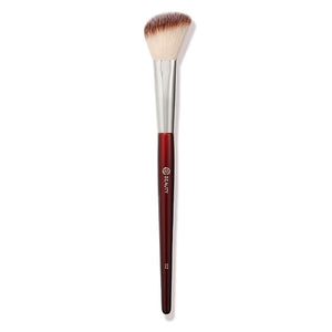 BK BEAUTY 112 SMALL ANGLED FACE BRUSH ? Precise Angled Blush Brush for Soft Natural Blend Ideal for Blush on Smaller Faces &amp Highlighting