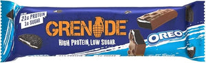 Grenade High Protein, Low Sugar Bar, Vanilla, 12 x 60g - Oreo