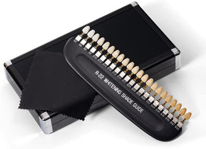 Professional 3D R-22 Dental Tooth Teeth Whitening Shade Guide for Dentist Tracking Teeth Whitening Course Tooth Shade Guide with 22 Colors