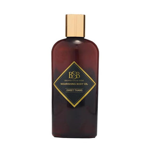 Brown Sugar Babe Sweet Thang Body Oil Cotton Candy Lemon and Raspberry Fragrance Oils Nourishing Oil for Women Scented Skin Care Perfume Body-Oil Paraben Free Made in USA