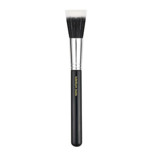 Bdellium Tools Professional Makeup Brush - Maestro Series 955 Finishing - With Soft Synthetic Fibers For Stippling Lightweight Application (Black 1pc)